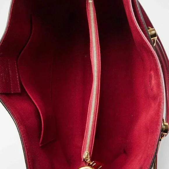 Louis Vuitton Lie De Vin Damier Canvas Riverside Tote Bag - Picture 11 of 12